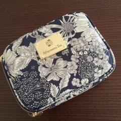 【Afternoon Tea】化粧ポーチ （紺）のサムネイル