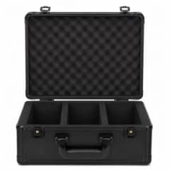 PSA鑑定用 収納ケース　アタッシュケース ストレージボックス アルミ製　4列黒 PSA鑑定用 収納ケース アタッシュケース ストレージボックス アルミ製