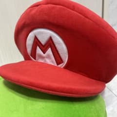 ルイージとマリオのぬいぐるみ帽子セットのサムネイル