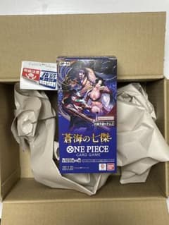 テープ付き プレミアムバンダイ産ONE PIECEカードゲーム 蒼海の七傑box