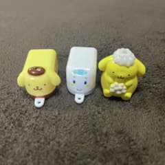 ポムポムプリン ミニチュア マスコット 3点セットのサムネイル