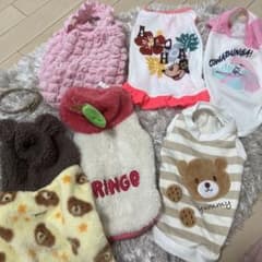 犬服セット 7点 可愛いデザインのサムネイル