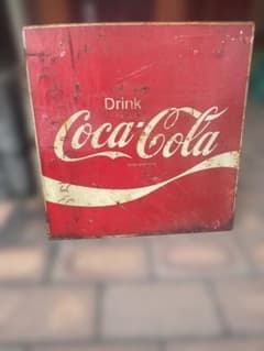 希少】コカコーラー ホーロー看板当時物 両面 Drink Coca Cola - メルカリ
