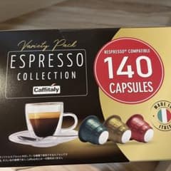 ネスプレッソ コーヒー カフィタリー コストコ コーヒーカプセル 140個