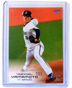 BBM2023 1st オリックスバファローズ　山本由伸選手ユニフォームカード jambalaya_23topnpb-to2001-01