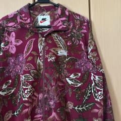 希少 90s Nike ナイキ 総柄 ブルゾン ジップアップジャケットのサムネイル