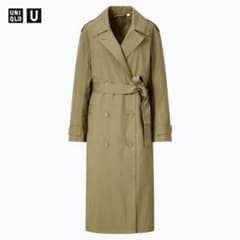 Uniqlo Uオーバートレンチコート未使用タグ付きのサムネイル