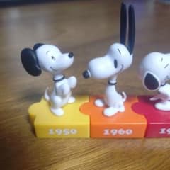 스누피 PEANUTS 75th 피규어 가챠 전종 1950-2000