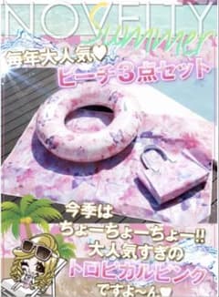 Rady トロピカルピンク ビーチバッグ3点セットのサムネイル
