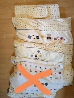 【赤ちゃんの城】ベビー布団　6点セットのサムネイル