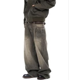 AAKAM Out Pocket Printed Denim Pants