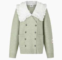 新品 正規品 Bibiy. ビビィ カーディガン セーター ニット グリーン