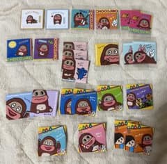 ぽ*ず様 サク山チョコ次郎 チョもだちビスケット封入シール1弾2弾合計34枚(ダのサムネイル