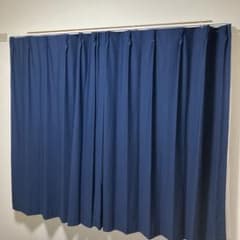 ニトリ　遮光2級・花粉キャッチカーテン＆レースカーテンセット　100×135のサムネイル