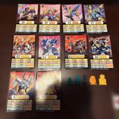 タカラ 魔神英雄伝ワタル プラクション付属カード 10枚 ミニフィギュア