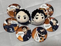 ハイキュー!! マスコット 缶バッジ まとめ売りのサムネイル