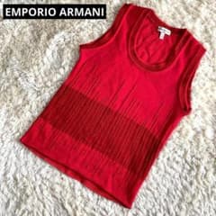 EMPORIO ARMANI エンポリオアルマーニ ニットベスト イタリア製 - メルカリ