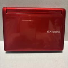 (N465) CASIO EX-word データプラス6 赤