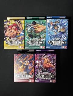 新品 ワンピースカードゲーム スタートデッキ 5種セットのサムネイル
