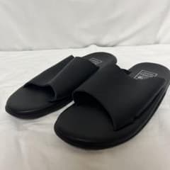 未使用品 アイランドスリッパ BULLHIDE SLIDE レザーサンダル 黒9 未使用品 アイランドスリッパ BULLHIDE SLIDE レザーサンダル 黒9