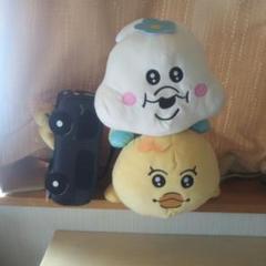 んぽちゃむ救出ぬいぐるみティッシュケース・いっしょにねんねBIGぬいぐるみ