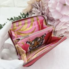 【王者の虎】HERMES　エルメス　アザップコンパクト　シルクイン　ピンク 王者の虎】HERMES エルメス アザップコンパクト シルクイン ピンク