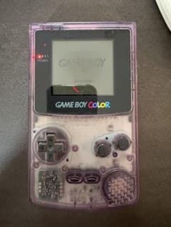 GAME BOY COLOR クリアパープル 本体のサムネイル