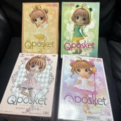 Qposket 카드 캡터 사쿠라 피규어 세트