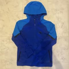 adidas ブルー パーカー キッズのサムネイル