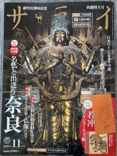 サライ　2021年11月号のサムネイル