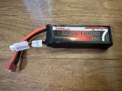 最新！3セルDAGG TURBO 11.1V 2200mAh　連続35C放電！のサムネイル