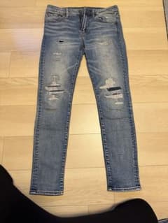 American Eagle スキニーデニム ダメージ加工 3本のサムネイル