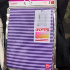 110センチ　ユニクロヒートテック　タートルネックのサムネイル