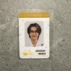 WayV ヘンドリー　ファンクラブ特典クリアカード