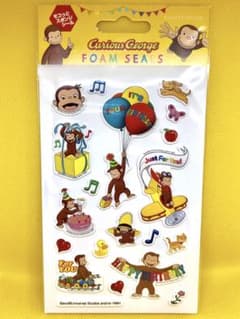 【新品 未開封】おさるのジョージ フォームシール バースデーのサムネイル
