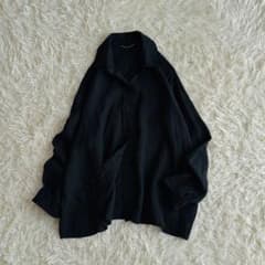 【極美品】ドゥーズィエムクラス リネンシャツ 23ss ブラックのサムネイル