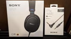 【極美品】SONY MDR-MV1 ヘッドホン 純正バランスケーブルのサムネイル