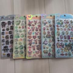 うるちゅる POP SEAL シール 5枚セット
