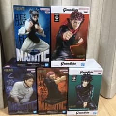 呪術廻戦 フィギュアまとめ売り maximatic grandista - メルカリ