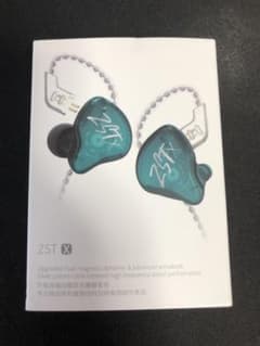 【値下げ可】KZ ZSTX シアン 美品 即購入可のサムネイル