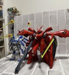 RG Hiνガンダム RE1/100ナイチンゲール　全塗装 RG Hiνガンダム RE1/100ナイチンゲール 全塗装 - メルカリ
