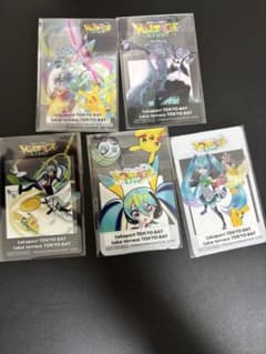 ポケモン 初音ミク ポケミクライブ キャンペーンクリアカード 全5種
