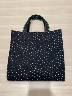 elu. エル Fleur toteフルールトートDot Green - メルカリ