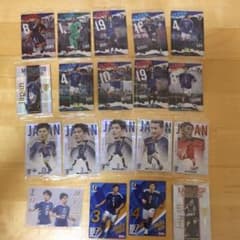 サッカー日本代表 カード　ツインウエハース　ぷっちょ　中村のサムネイル
