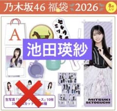 乃木坂46グッズ 池田瑛紗 2026年 Luckybag まとめ ペンライト等 - メルカリ