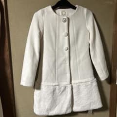 EDT T C O L O gN Eハーフコート。ビジューボタン❣️ - メルカリ