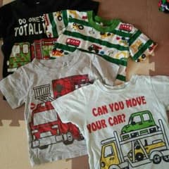 車Ｔシャツ4枚セットのサムネイル
