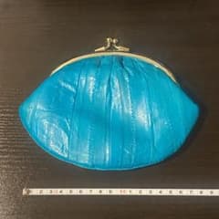 ✴︎うなぎ革のがま口ポーチのサムネイル