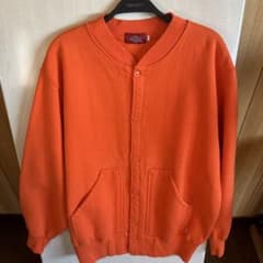 【新品・未使用】Dickies カーディガン オレンジ M