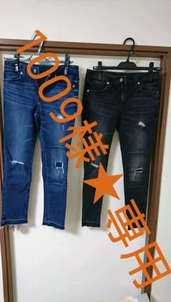 ダメージデニム２点セットのサムネイル